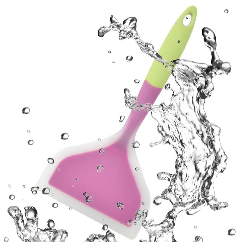1pcs Silicone Kitchen Utensil Cooking Utensil Spatula Beef Meat Egg Kitchen Scraper Pizza Cooking Spatula Home Accessories