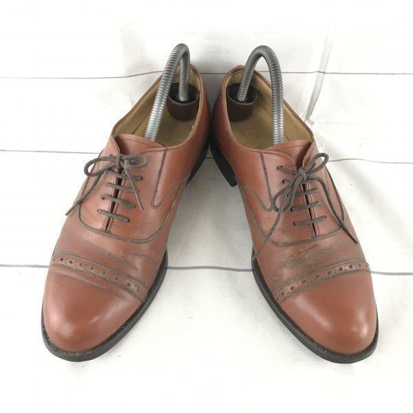 REGAL Leder Oxford Cap Toe 25.0 Braun McKay-Methode(GEBRAUCHT)