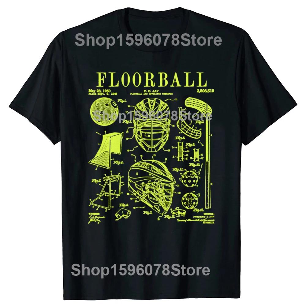 Funny Play Floorball Graphic Tshirts Men Womens Fashion Casual Tshirt 100 Cotton Loose Oversized T Shirt Summer