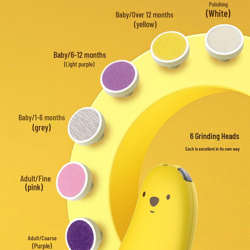 COOKSS Electric Baby Nail Trimmer & Clipper Set