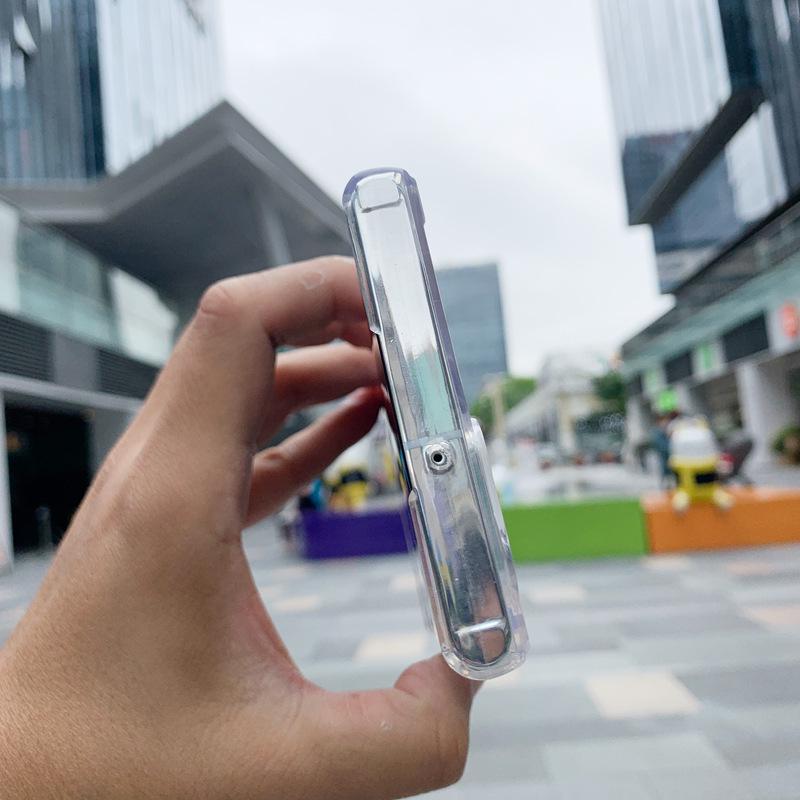 Bunte Aurora Samsung S26U/Note20 & iPhone17 Transparente Vollabdeckung Silikonhülle