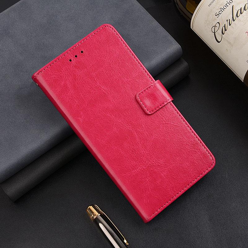 IDEWEI For Xiaomi Redmi A3 4G/Poco C61 4G Case Crazy Horse Texture Leather Phone Cover with Card Slots Wallet