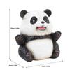 Panda Figurine Cute Lifelike Sturdy Resin Panda Animal Figure Ornament for Home Office Desktop Decoration
