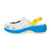 Puffi x Crocs Zoccolo Classico con Plateau Puffetta Scarpe da Ginnastica da Donna Bianco Blu 210822-90H