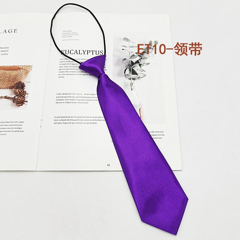 Kinder Krawatten Fliege Set, Grundschule Mittelschule Schüler Einfarbig Gestreift Krawatte Feder Fliege