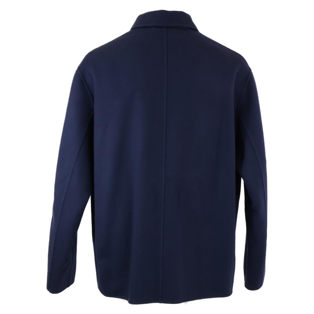 Marni [Excellent Condition/Domestically Authorized] GUMU0090KN UTW982 Wool X Cashmere Coverall/ Jacket 44 NavyUsed