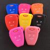 4 Buttons Silicone Flip Remote Key Case Shell For Dodge for Jeep Commander Grand Cherokee Chrysler Aspen 300 Fob Key