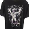 Astronaut T Shirt Mens Size 2XL Black Into The AM Planets Space Travel