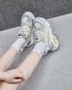 Fashion platform dad shoes women's spring new versatile height increase casual sports shoes breathable running shoes casual shoes