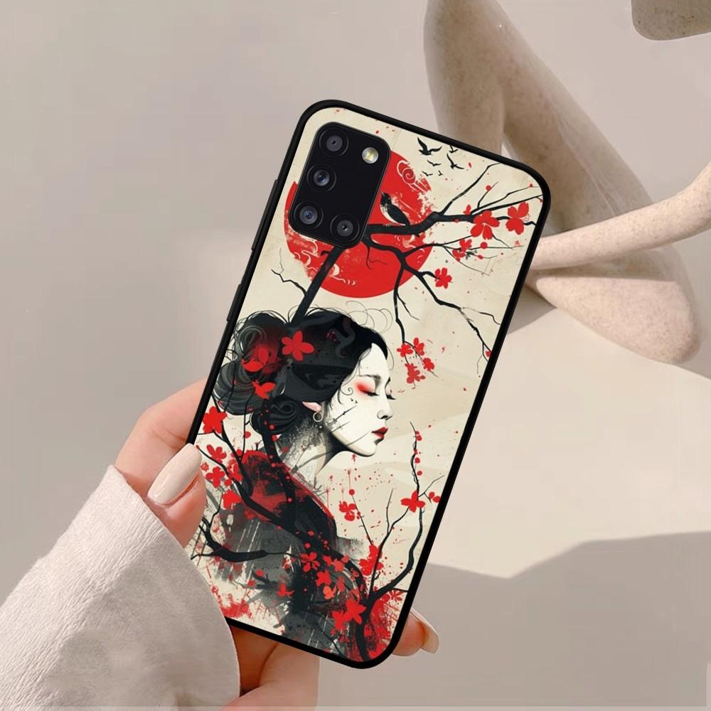 Japanese Style Art Phone Case For Samsung A 10 11 12 13 20 21 22 30 31 32 40 51 52 53 70 71 72 73 91 13 Shell