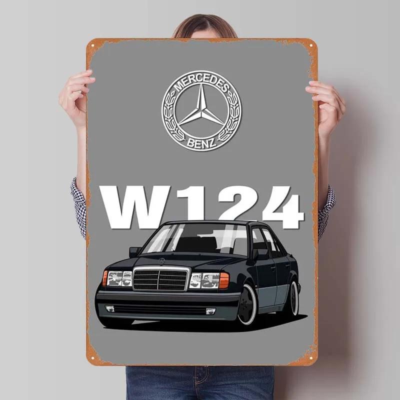 Sign Cars Poster Home Decoration Living Room Retro Metal Tin Sign Plaque for Garage Wall Art Decoration Interior