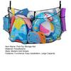 Pool Toy Storage Net Pool Floating Toys Organizer with Straps Poolside Fence Toys Holder for Swimming Ring Pool Noodles Inflatable Balls Rafts
