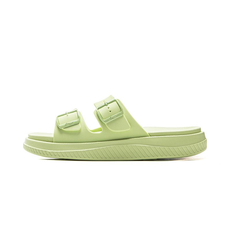 new LiNing Slip Resistant Abrasion Resistant Slide Slippers Women's Turquoise