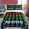 3pcs Duvet Cover Set (1*Duvet Cover + 2*Pillowcase, Without Core), Custom Name Among Us Pattern Bedding Set, Home Bedroom Decor Gift