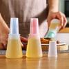 Kitchen Gadgets Barbecue Oil Brush Silicone BBQ Honey Oil Bottle With Brush Convenient Basting Cooking Tools Kitchen Accessories
