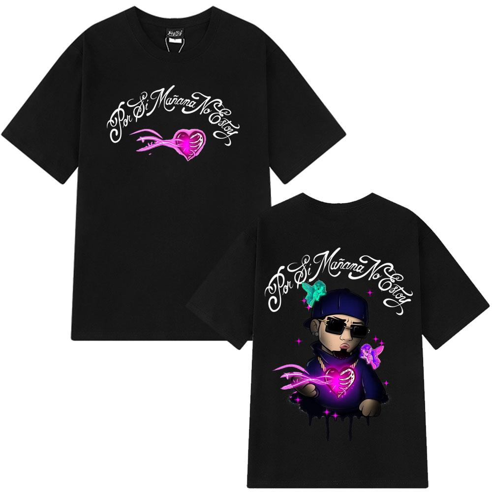 

Summer 2026 Omar Cortez After Tomorrow Album Print Tshirt High Quality Fashion Casual Breathable Mens Crew Neck Print Tshirt S