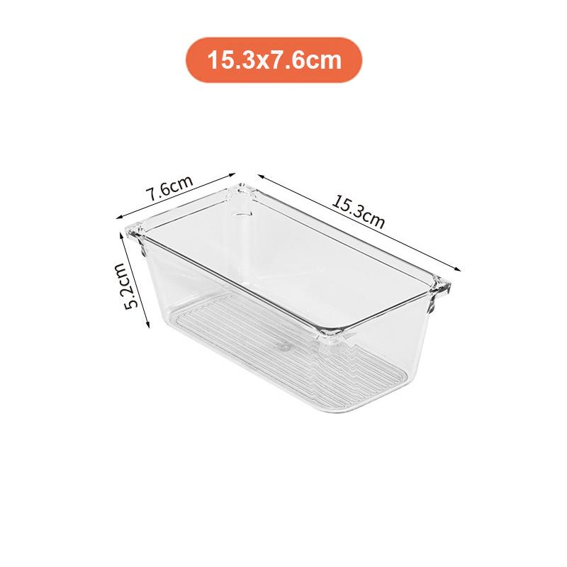 Acrylic Organizer Drawer Storage Box Makeup Organizer Clear Storage Organizer Boxes Plastic Desk Drawer Organizers Acrylic Box