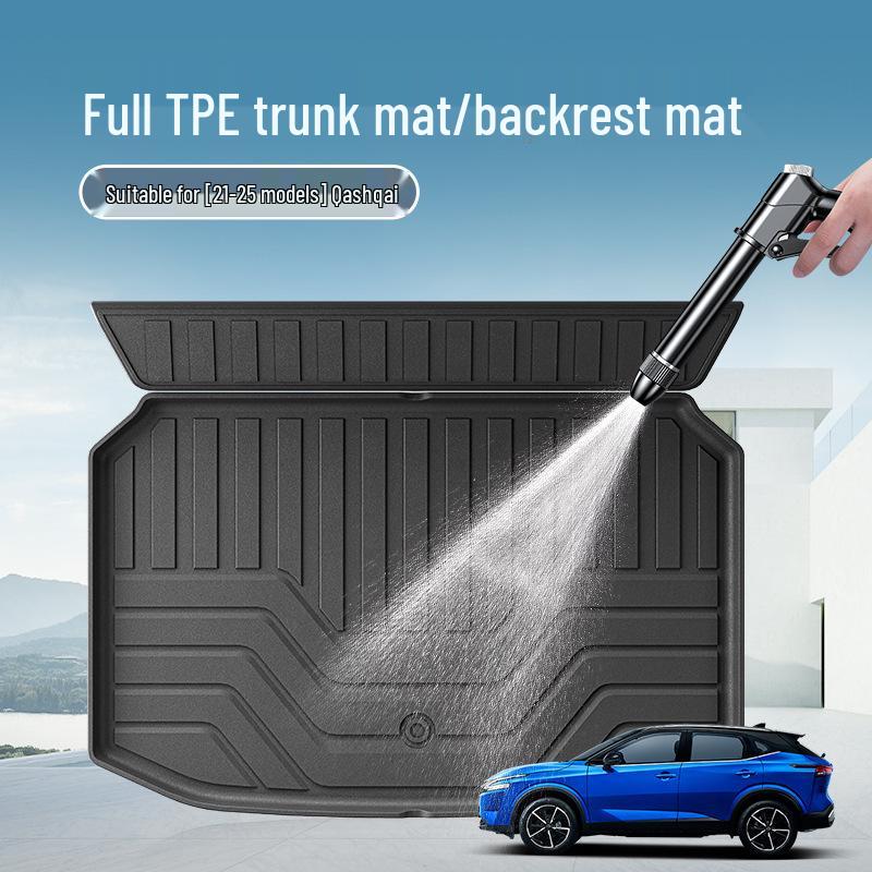 Nissan Qashqai 2021-2025 TPE Trunk & Backrest Mat Set