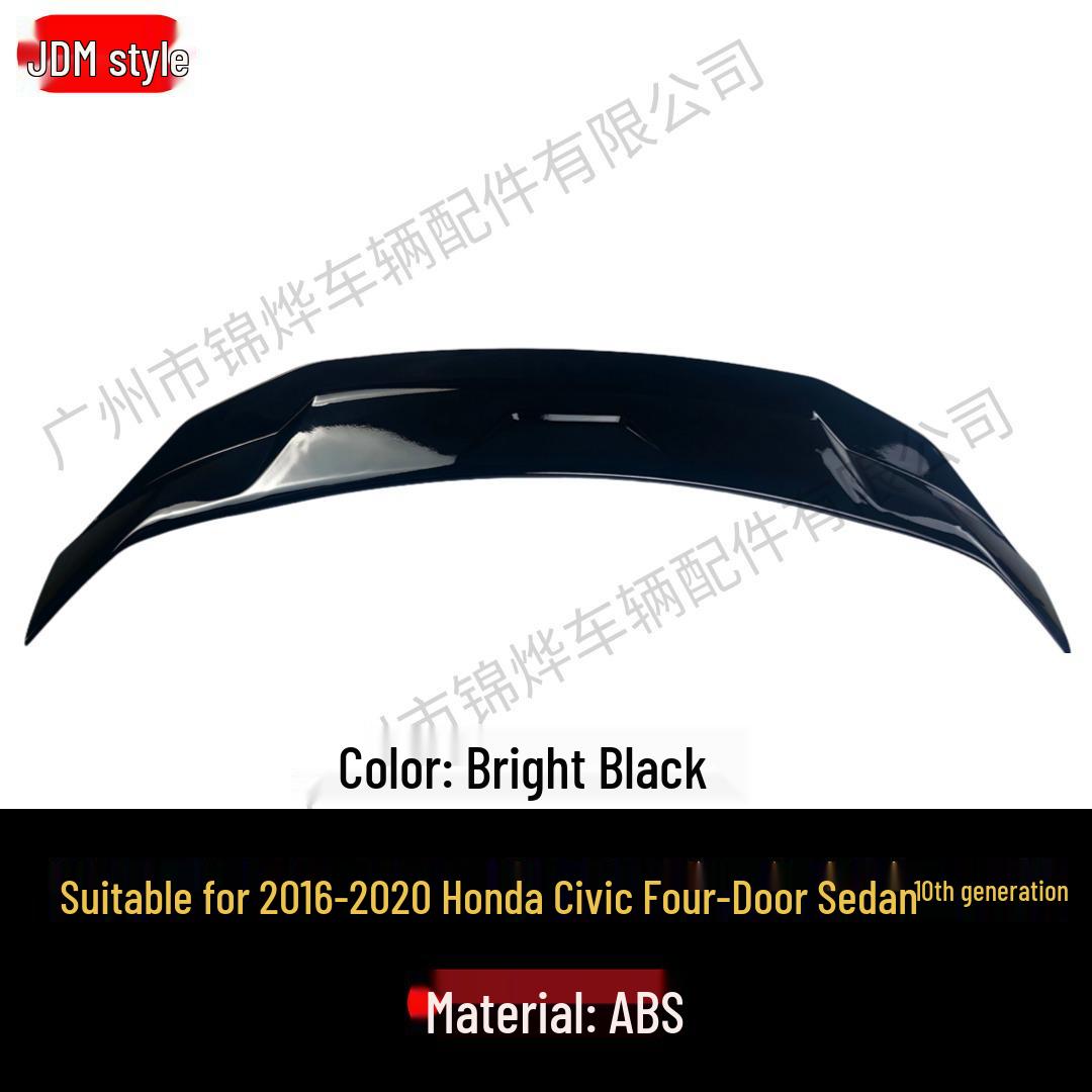 

JDM Style Rear Spoiler Diffuser Stabilizer for 2016-20 Honda Civic Sedan