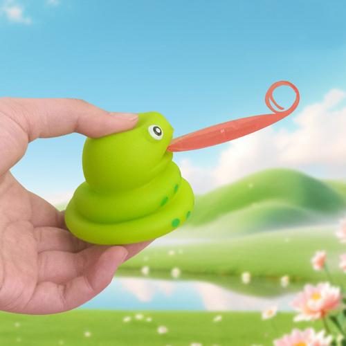 Children Creative Decompression Fidget Toys Pinch Frog Dinosaur Sticking Tongue Out Relieve Stress Toy Christmas Gifts For Kids