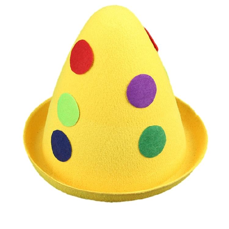 Mode Maskeradefeest Circus Clownshoed Kermisfeest Vintage Clownshoed