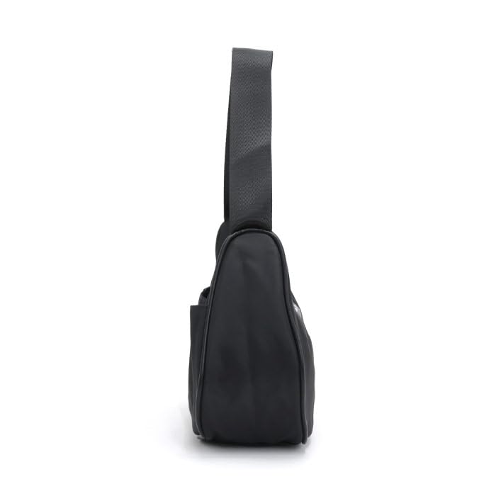 Milkfed Women's Logo Plate Handbag Tote Bag, Black
