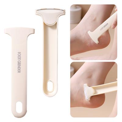 Plastic Pedicure Scraper Portable Pedicure Foot File Dead Skin Heel Callus Removal Tool
