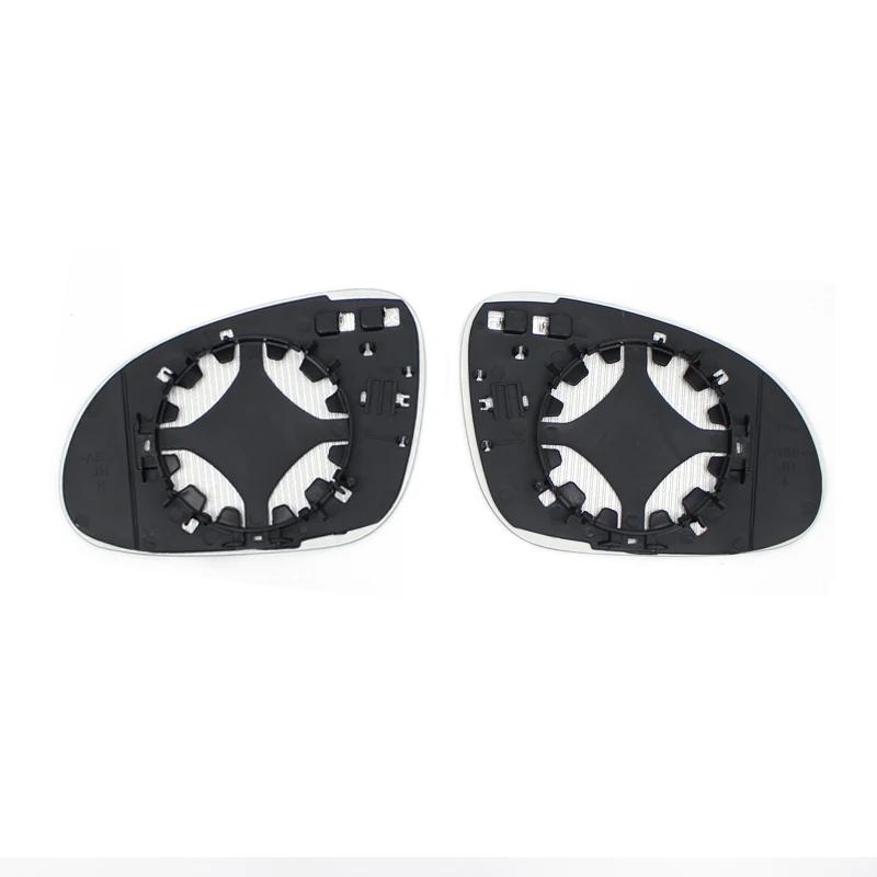 For VW Golf 5 MK5 Jetta Passat B6 2005-2009 Left Right Side Heated Mirror Blue White Glass Lens Replacement 3C0857521 3C0857522