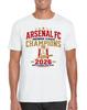 Arsenal Mistr Premier League Tričko 2026 Fanouškovský Dárek pro Gunners Pánské Unisex