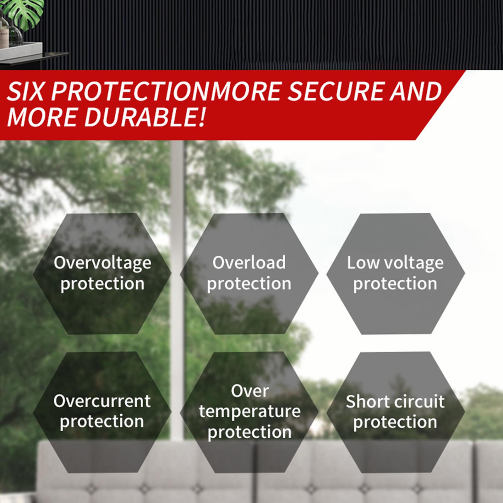 

Инвертор солнечной энергии, высокоэффективный инвертор чистой синусоиды, домашний автомобиль, автофургон, преобразователь солнечной энергии с