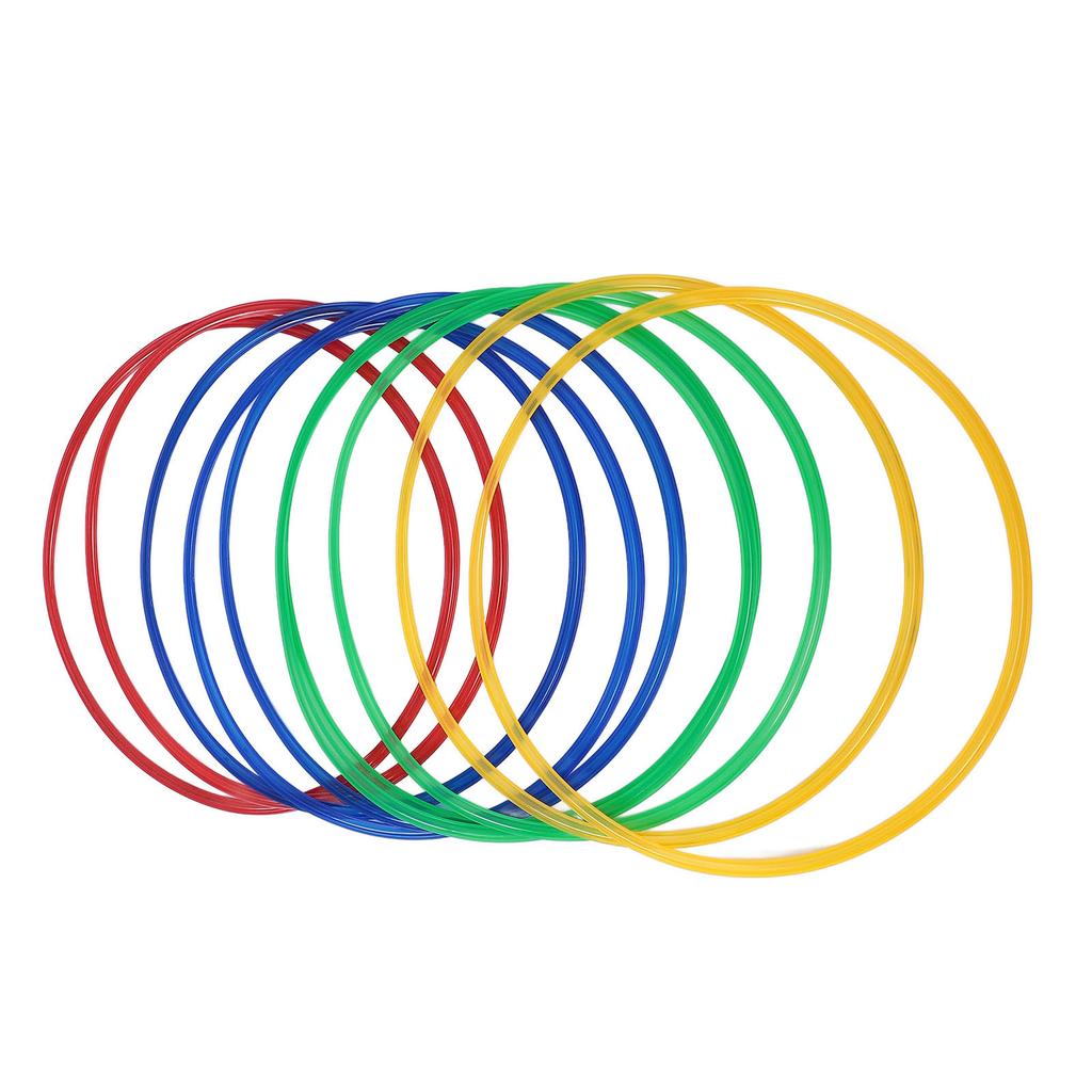 18.9in Sensory Training Hoops Kids Exercise 10pcs Hoop Rings 10pcs Connectors Sensory Training Equip