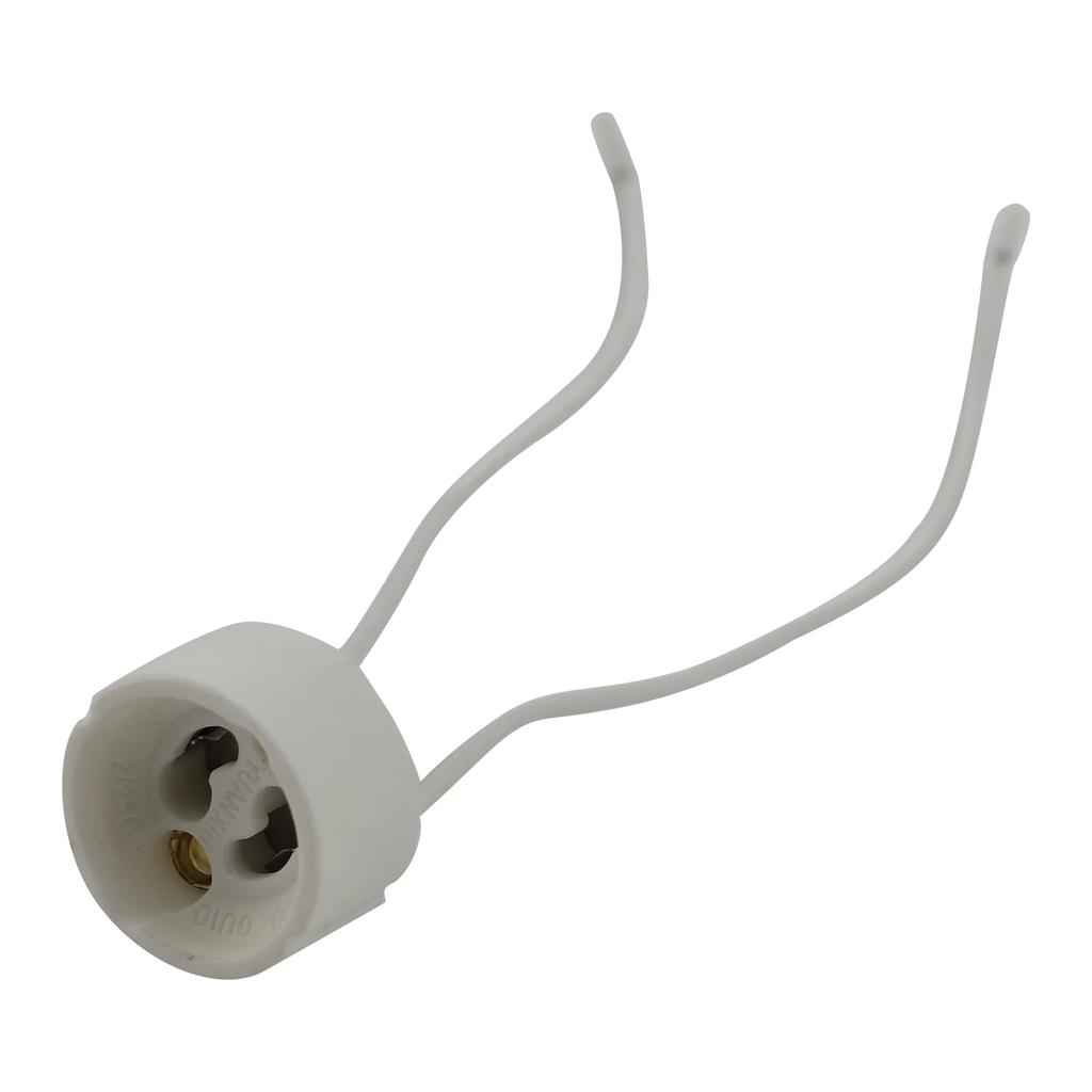 JOYINLED Holder Wire Connector Lamp Bases Gu10 Socket Base Ceramic LED Bulb Lamp Adapter Wire Connector Socket