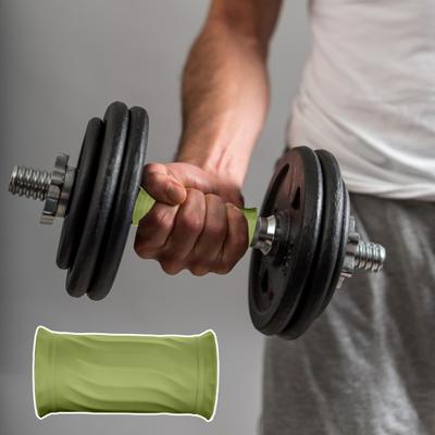 1/2 Pièces Poignées de Barre d'Haltères Angulaires Antidérapantes Ergonomiques Réduisent le Stress Articulaire Développé Couché Biceps Triceps Entraînement des Bras Poignée d'Haltère