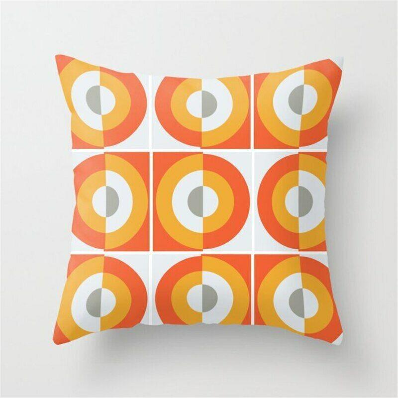 New Geometric Pattern Pillow Office Sofa Cushion Cover Car Seat Cushion