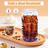 NEW Bamboo Lids Mason Jar Cups 16oz(450ml) Capacity Break-Resistant Drinking Tumbler Double Layers Water Bottles Wedding Party