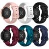 רצועת סיליקון ספורטיבית 20 מ"מ 22 מ"מ עבור Garmin Band Vivoactive 5 Venu 3 2 Sq Plus צמיד Forerunner 265 255 245 165 645 רצועת מוזיקה