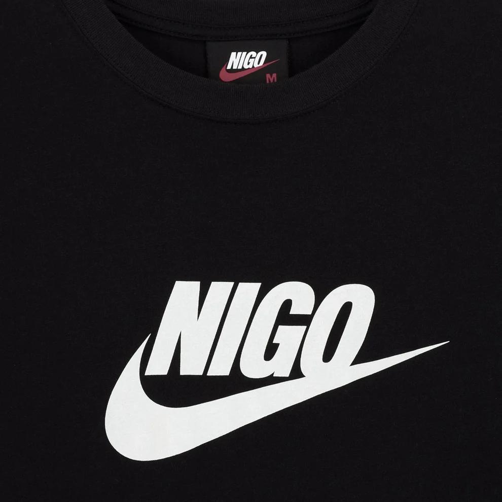Nike X Nigo T-Shirt Black Unisex Tops FV5943-010