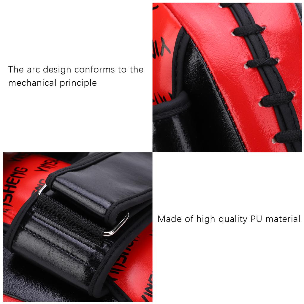 Durable PU Arc Kick Pad Training Foot Target for Boxing Taekwondo Sanda Punching