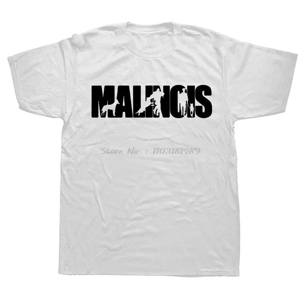Lustige Team Einheit Malinois T-Shirts Grafik Streetwear Kurzarm Geburtstagsgeschenke Sommer Belgischer Hund T-Shirt Männer