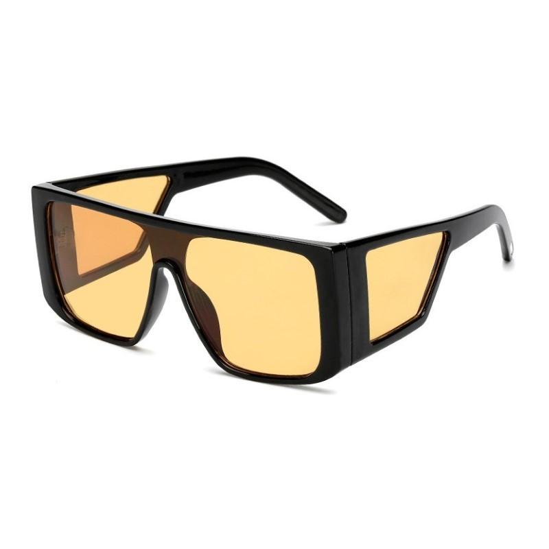 Oversize Multi Mirror Fashion Sunglasses Ladies Stylish Square Driving Glasses For Men And Women