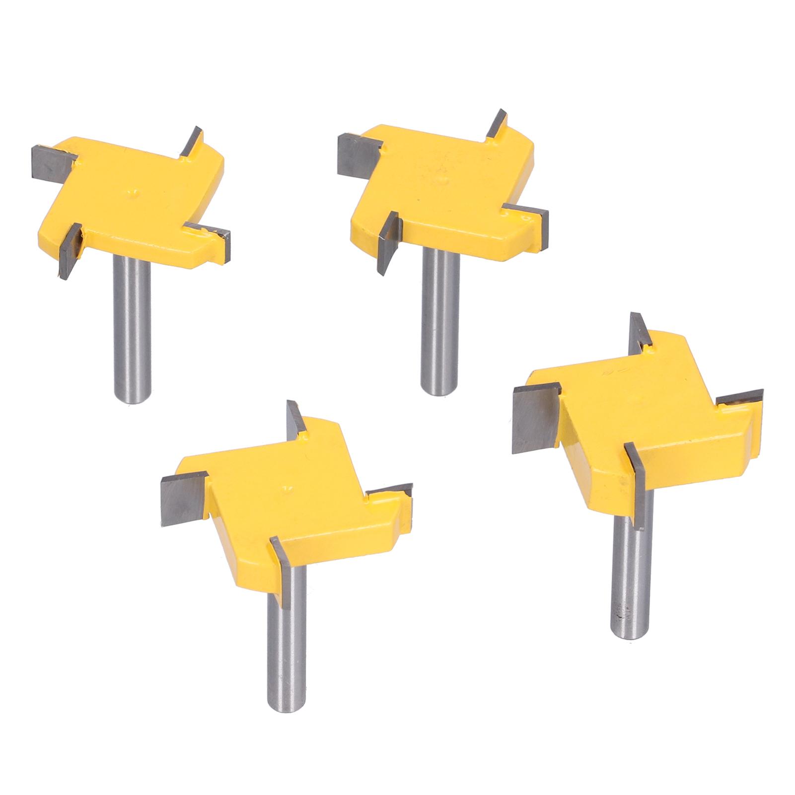 

Surfacing Router Bit 1 4 Shank 4 Flute Tipped Slab Flattening CNC Woodworking Milling Cutter