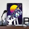 MGK Retro Music Poster Customized Wall Art Vintage Metal Signs Retro Tin Plaque for Man Cave Office Decoration Room Home Decor
