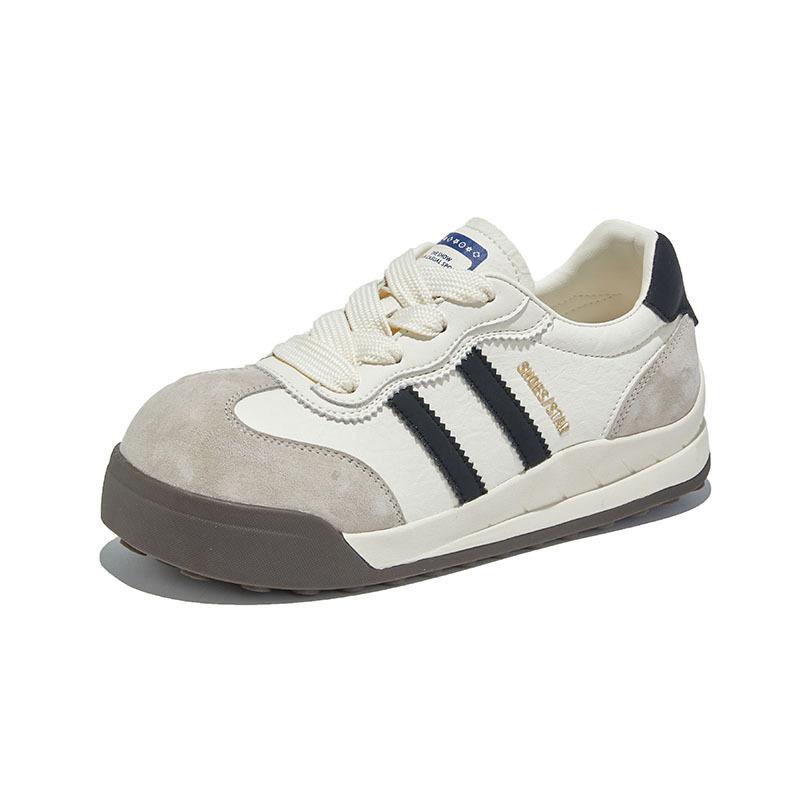 Leather Forrest Gump shoes women's 2025 autumn new platform heightening sports shoes casual women's shoes commuter versatile training shoes