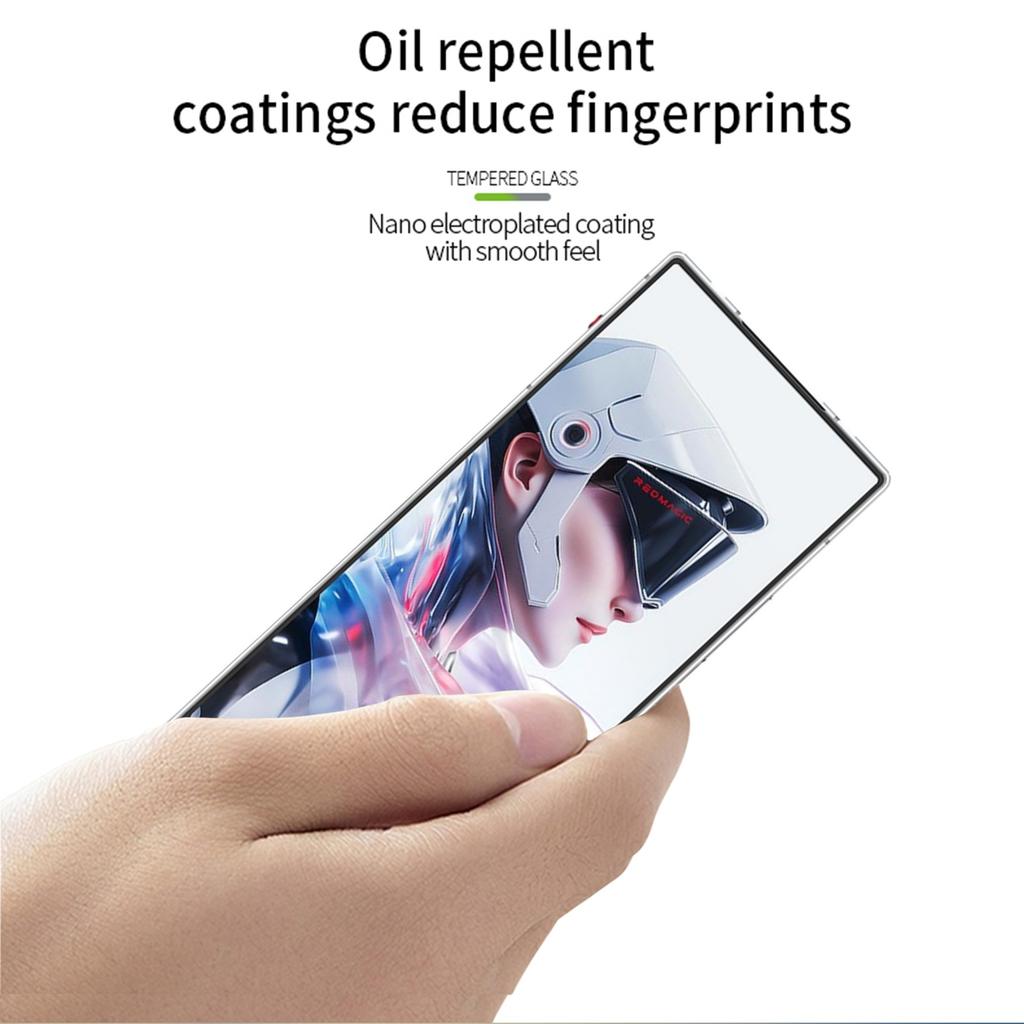 For ZTE nubia RedMagic 10 Air 5G Screen Protector MOFI 9H 3D Curved Tempered Glass Film