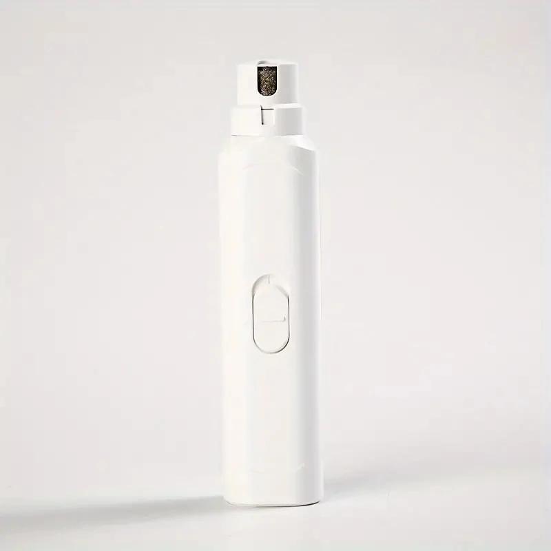 

Battery-Powered Pet Nail Grinder-Ideal For Dogs & Cats Of All Sizes-Quiet & Efficient Nail Trimming-Essential Pet Grooming Tool белый