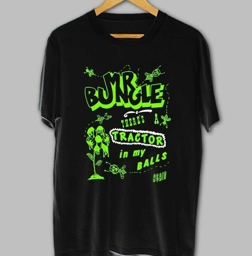 

MR BUNGLE TRACTOR IN MY BALLS Tour Black Men S234XL Tshirt Unisex T-Shirt S