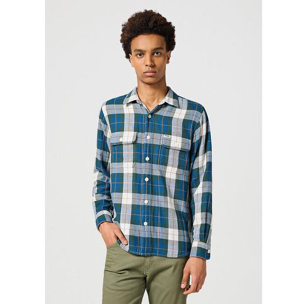 Рубашка Wrangler 2 PKT SHIRT One Size