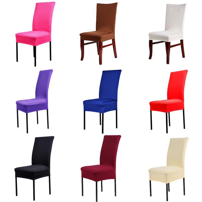 Premium Stretch Spandex Dining Room Chair Cover For Elegant Furniture Decor