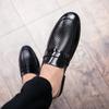 FashionAntiskid Men Slippers Leather New Loafers Casual Outdoor Non-slip Half Slipper Men Hollow Out Fashion Comfy Mens Muller Shoes
