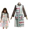 Dress Costume Cosplay Shirt Set Adult Halloween Shirt Plaid